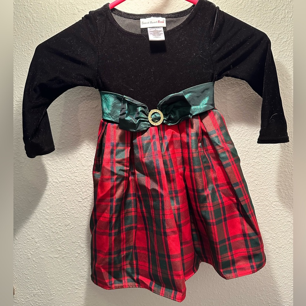 Little girls Christmas dress